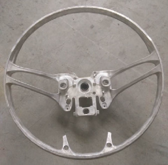 Good price Bushing Car Steering Wheel Frame CNC Magnesium Auto Parts Tapping online
